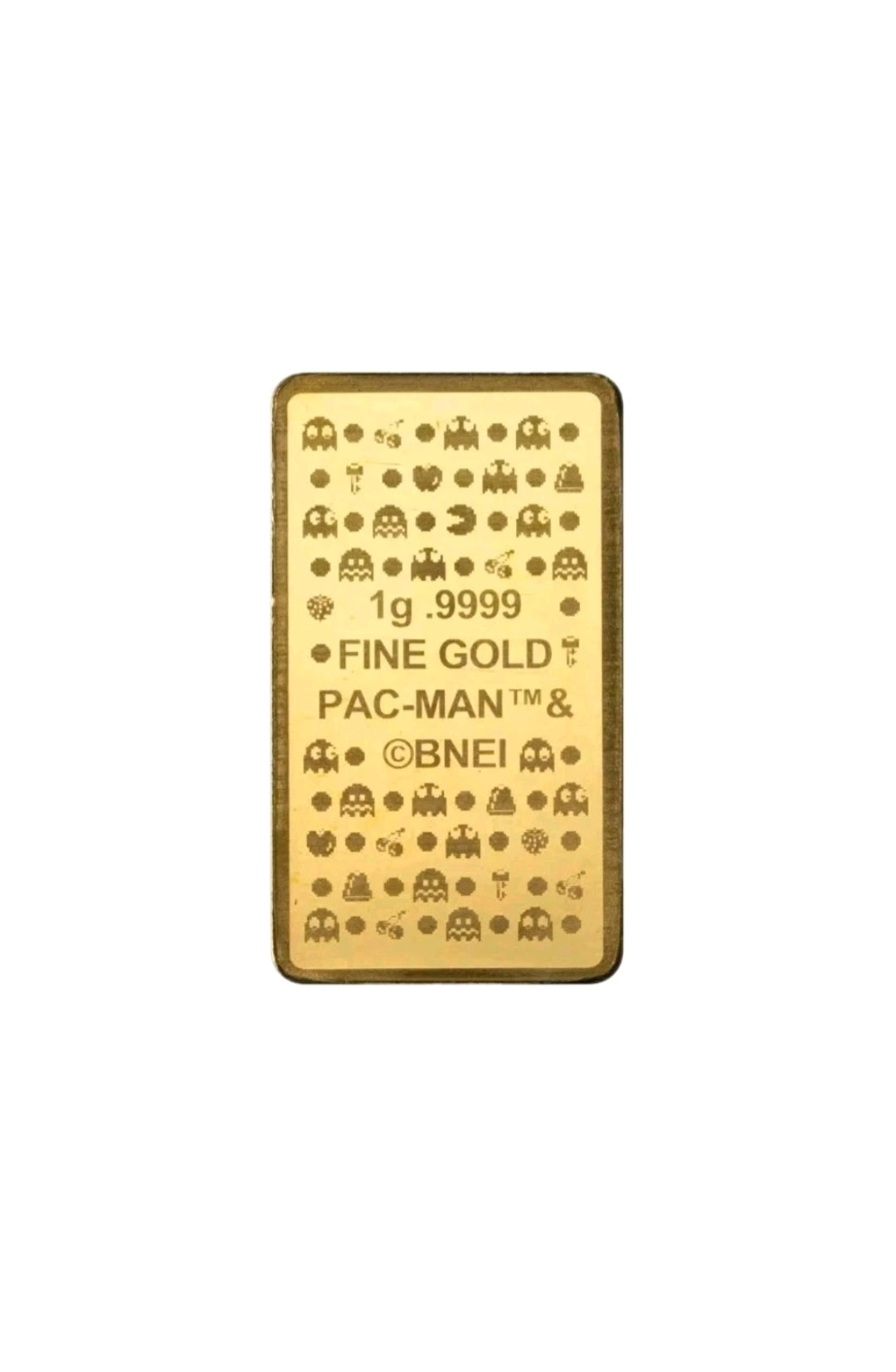 1g Goldbarren PAMP Pac-Man 45th Anniversary 999.9 Feingold im Blister