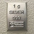 1g Silber Barren - 1 Gramm Feinsilber Valcambi 999 Feinsilber Silver Barren