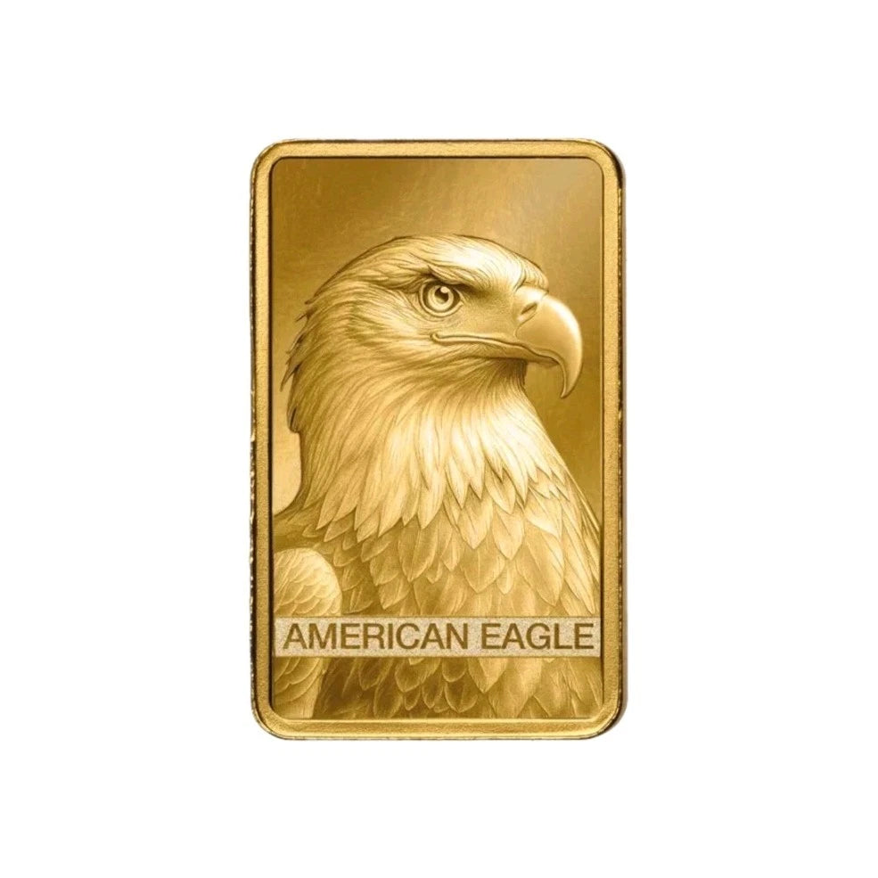 1g Goldbarren PAMP American Eagle 2026 999.9 Feingold NEU RARE