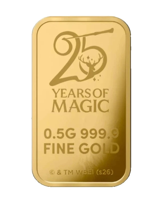NEW 0.5g Gold PAMP Harry Potter Goldbarren Hogwarts 999.9 Feingold 2026