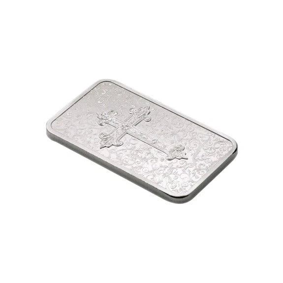 1oz PAMP Cross of Christianity Silberbarren 2026 Niue 999 Silber 2 Dollars