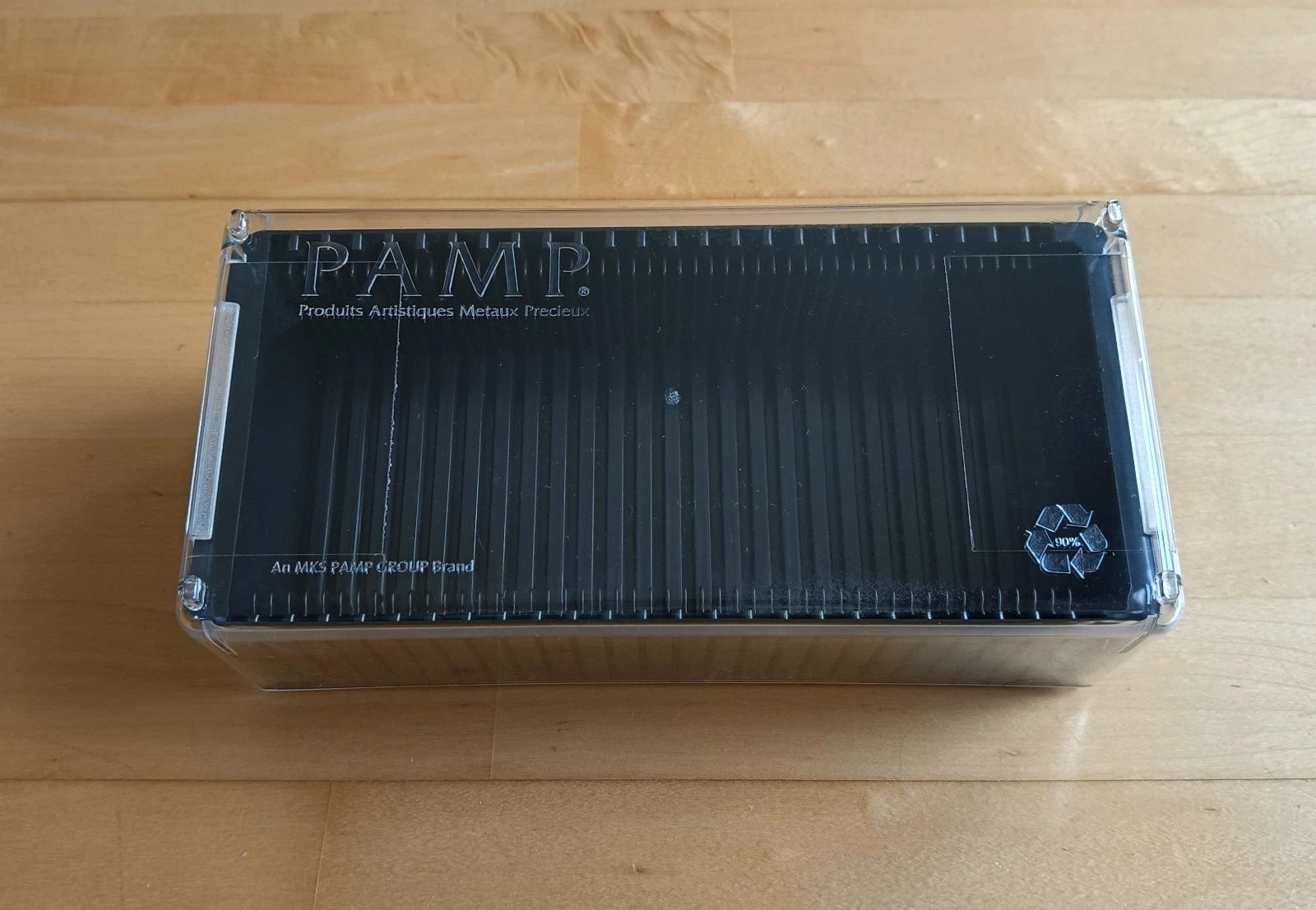 PAMP Box Original Masterbox 25 Goldbarren Silberbarren Blister Safe Archivbox