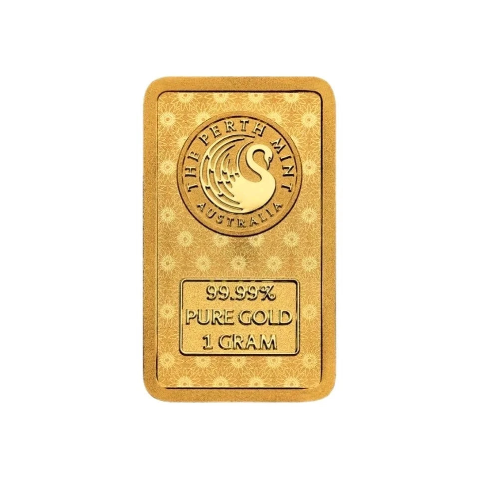 1g Goldbarren Perth Mint Diwali Lakshmi 1 Gramm 9999 Gold im Blister 24 Karat