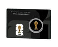 Gold 1g FIFA World Cup 2026 Trophy PP Solomon Islands