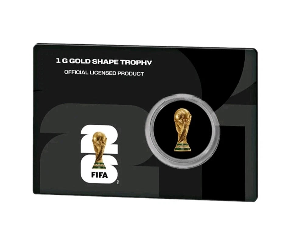 Gold 1g FIFA World Cup 2026 Trophy PP Solomon Islands