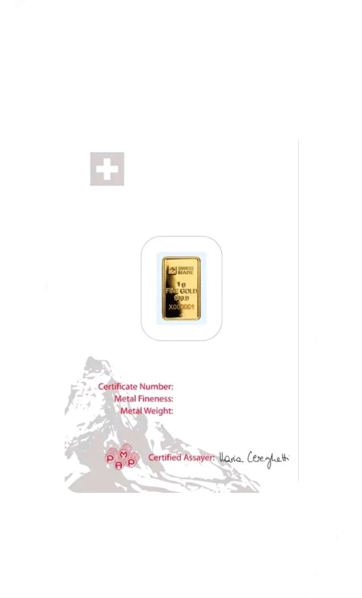 1g Gold Barren PAMP 15th Anniversary Matterhorn NEU/ NEW 2026 999.9 Feingold
