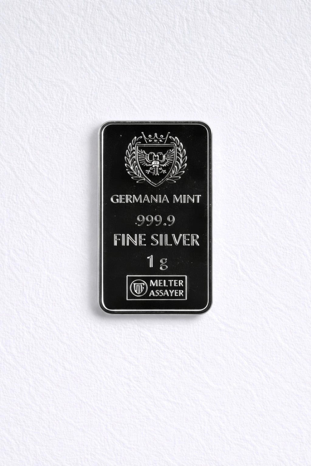 1g Silberbarren Germania Mint Feinsilber 999.9 MultiBar 1 Gramm
